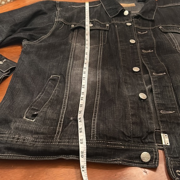 AKDMKS Y2K Denim Jean Jacket Men’s Size 3XL, Grunge,Retro,Unisex - Picture 10 of 10